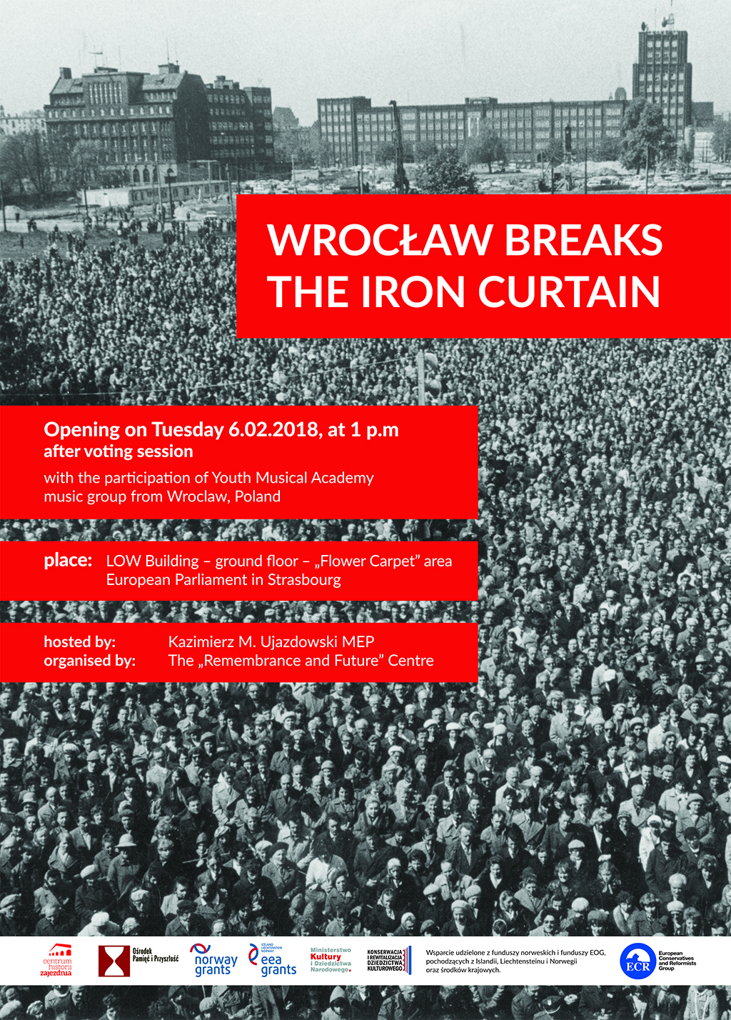 Wrocław breaks the Iron Curtain_plakat