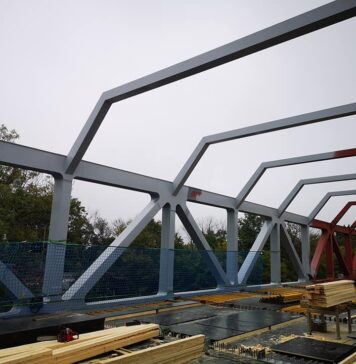 Nowy wiadukt na trasie tramwaju na Nowy Dwór robi wrażenie!