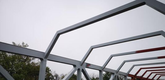 Nowy wiadukt na trasie tramwaju na Nowy Dwór robi wrażenie!