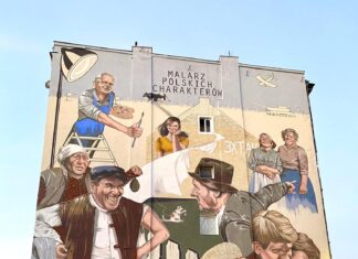 Nowy mural we Wrocławiu – postacie z kultowej komedii ,,Sami swoi”!