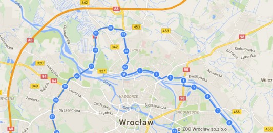 Trasa rowerowa wokół Wrocławia (38km) trasy rowerowe wrocław