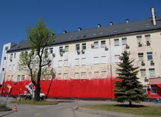 Na budynku Archiwum IPN we Wrocławiu powstaje nowy mural #PokoleniaNiepodległej