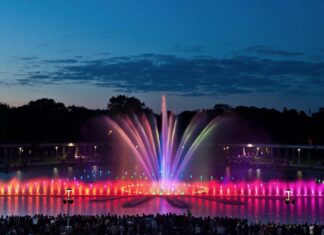 Noc pokazów Wrocławskiej Fontanny Multimedialnej!