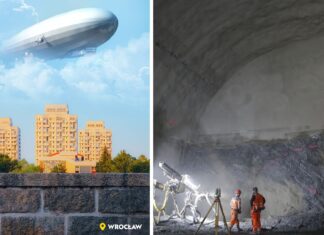 Jak wyglądałby jeden z największych statków powietrznych, gdyby leciał nad Wrocławiem?