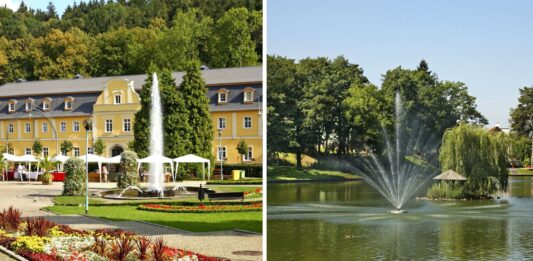 5 najpiękniejszych uzdrowisk na Dolnym Śląsku Na zdjęciu uzdrowiska na Dolnym Śląsku