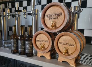 MUS.TANK: Nowy kraftowy sklep Browaru Złoty Pies przy ul. Wita Stwosza we Wrocławiu