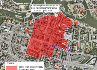 Zmiana organizacji ruchu w związku z The World Games 2017