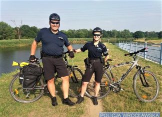 Policjanci na rowerach zadbają o bezpieczeństwo wrocławian