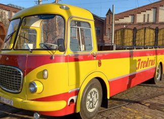 Zabytkowy Autobus Fredruś przeszedł metamorfozę! Będzie znów woził turystów