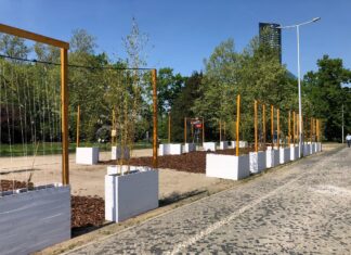 Wrocław: Na Rondzie przy Powstańców Śląskich powstaje miejska plaża ze sceną muzyczną!