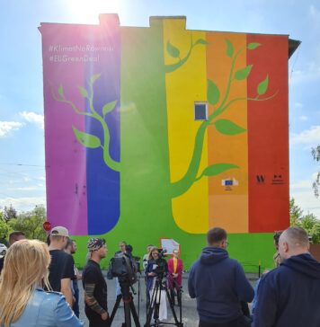 Tęczowy Mural Równości odmalowany. Wrocławianie, bądźmy tolerancyjni!