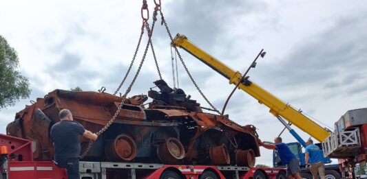 Wrocław: Rosyjskie czołgi zniszczone podczas inwazji na Ukrainę, pojawiły się na placu przed Centrum Historii Zajezdnia