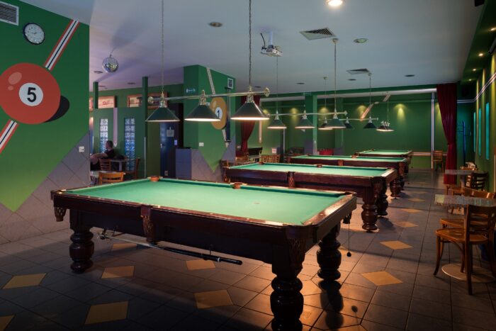 Na zdjęciu Klub Bilardowy Spider /bilardclubspider.pl