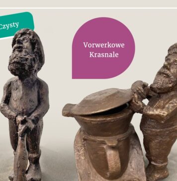 Dwa nowe krasnale we Wrocławiu: jeden trzyma Thermomix® drugi odkurzacz