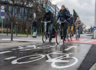Otwarcie cyklostrady wzdłuż ul. Grabiszyńskiej i inwestycje rowerowe na 2019 r.