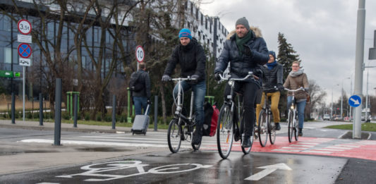 Otwarcie cyklostrady wzdłuż ul. Grabiszyńskiej i inwestycje rowerowe na 2019 r.