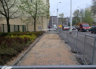 Na ul. Traugutta kończą budować ścieżkę rowerową – otwarcie w maju!