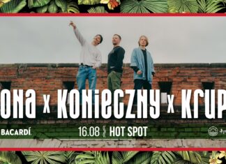 Koncert ŁONA x KONIECZNY x KRUPA na Hot Spocie już w piątek!