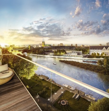 Ruszyła przedsprzedaż apartamentów w Miasto Marina – nowym projekcie Ronson Development we Wrocławiu