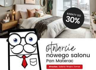 Otwarcie kolejnego salonu Pan Materac we Wrocławiu!