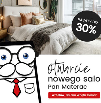 Otwarcie kolejnego salonu Pan Materac we Wrocławiu!