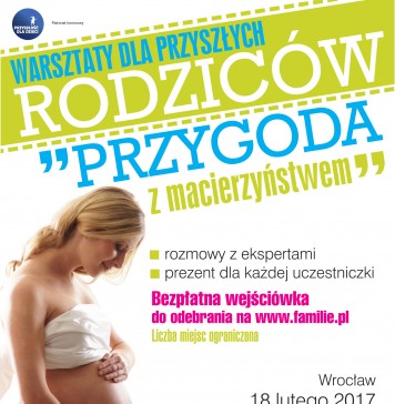 Bezpłatne warsztaty dla przyszłych rodziców. Już 18. lutego we Wrocławiu!