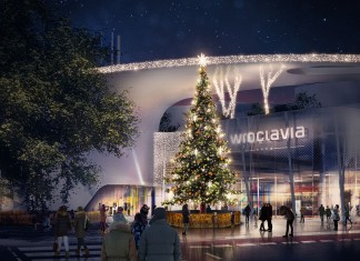 Świąteczne iluminacje Wroclavii – wśród nich trójwymiarowe rowery i wisząca choinka