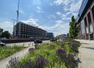 Zakończył się kolejny etap budowy Bramy Oławskiej we Wrocławiu