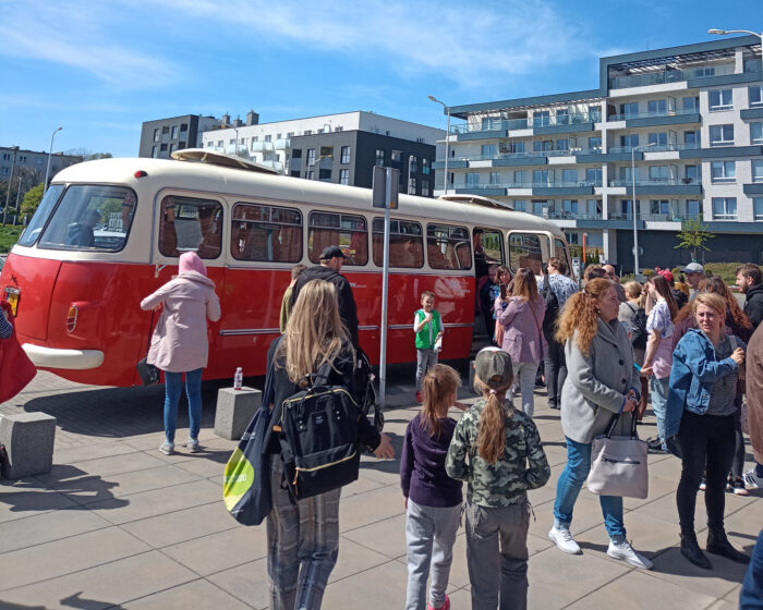 Na zdjęciu Centrum Historii Zajezdnia