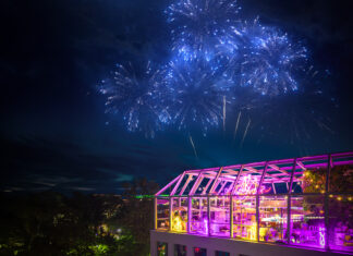 Wrocław: Przywitaj Nowy Rok na dachu z wyjątkowym widokiem! Sylwester na Tarasie Wdech/Wydech i Kolacja w Concordia Taste