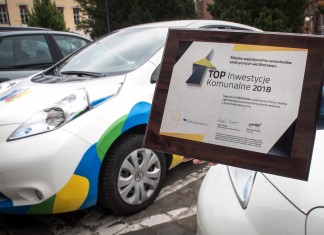 Miejska Wypożyczalnia Samochodów Elektrycznych we Wrocławiu w TOP INWESTYCJE KOMUNALNE 2018