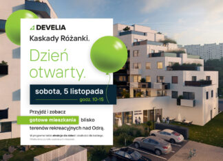 Develia zaprasza na Dzień Otwarty w inwestycji Kaskady Różanki