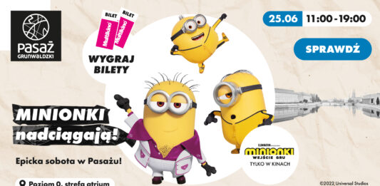 Wielka impreza z Minionkami w Pasażu Grunwaldzkim