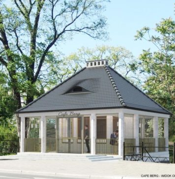 Od pijalni mleka, przez kiosk, do modnej kawiarni – Cafe Berg w trakcie remontu