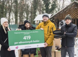 Prawie pół tysiąca odnowionych butów trafiło do potrzebujących! Akcja Wroclavii i Pucybuty