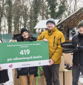 Prawie pół tysiąca odnowionych butów trafiło do potrzebujących! Akcja Wroclavii i Pucybuty