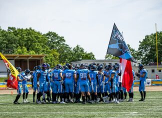 Panthers Wrocław ze spektakularną wygraną nad Stuttgart Surge! Czarna seria przełamana wynikiem 34:0