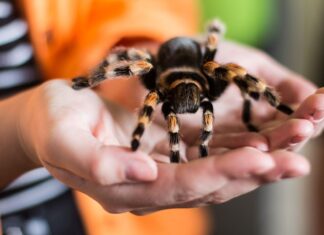 Żywe pająki i skorpiony w Sky Tower!
