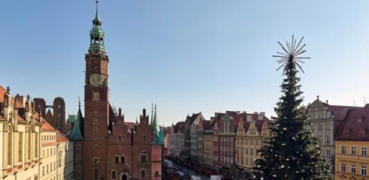 Rozświetlenie choinki na jarmarku we Wrocławiu 2025 – sprawdź kiedy i o której godzinie!