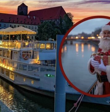 Rejsy z prawdziwym Mikołajem na statku Wratislavia! Nowa atrakcja we Wrocławiu