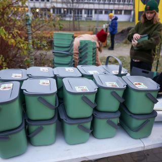 Bezpłatne pojemniki na bio odpady do odbioru dla mieszkańców Wrocławia