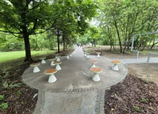 Nowy park we Wrocławiu już gotowy. Wiklinowy labirynt, domki dla jeży i mnóstwo zieleni