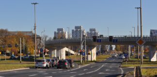 Estakada wschodnia na pl. Społecznym we Wrocławiu do wyburzenia