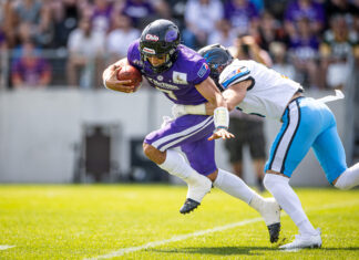 Panthers Wrocław przegrywają z mistrzami Europy. Trudne spotkanie z Frankfurt Galaxy