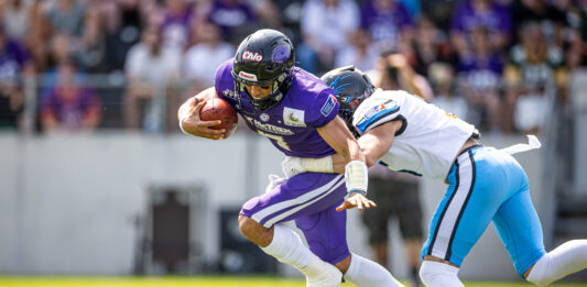 Panthers Wrocław przegrywają z mistrzami Europy. Trudne spotkanie z Frankfurt Galaxy