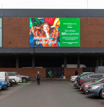 Walentynkowe wyznania na fasadzie Magnolia Park!