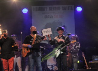 Mamy Gitarowy Rekord Świata online – zagrało razem 7 998 gitarzystów!