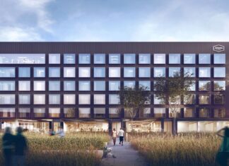 Powstaje hotel na lotnisku: Wmurowano kamień węgielny pod hotel Hampton by Hilton Wroclaw Airport