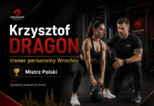 Trening personalny we Wrocławiu bez tłoku – dlaczego prywatne studio pomaga spokojnie wrócić do formy po wakacjach? Krzysztof Dragon – trener personalny Wrocław, Mistrz Polski, prowadzący trening personalny w prywatnym Dragon Studio