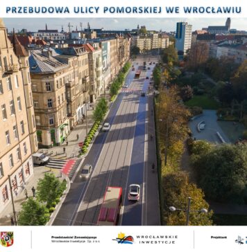 Wrocław: Ulica Pomorska i zachodnia część placu Staszica zostaną przebudowane. Podpisano umowę
